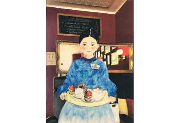 コラージュスタンプワーク